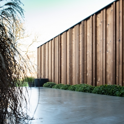 Hout voor de tuin